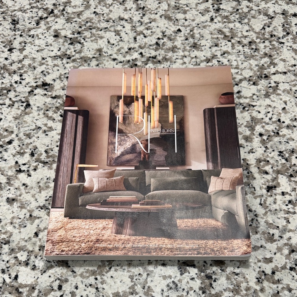 Restoration Hardware (RH) Spring 2025 Interiors Catalog